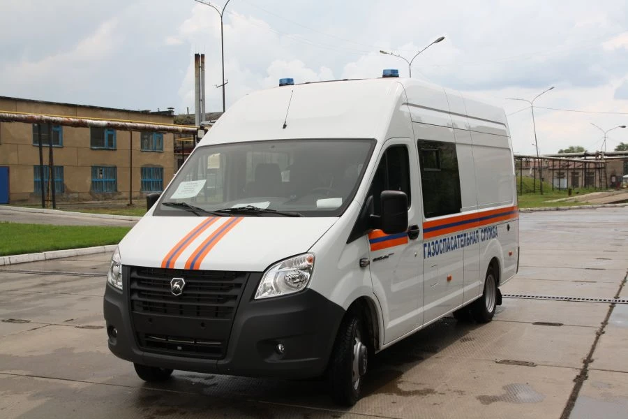 Firefighting Vehicle for Gas and Smoke Protection Service (NEXT) on GAZ A Chassis