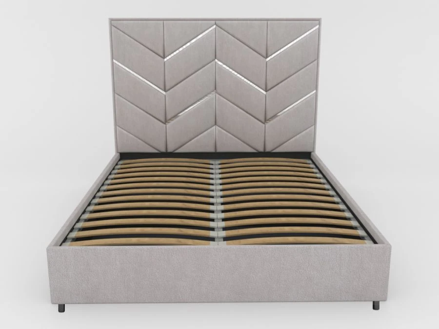 Georgia Model OBK-6 Double Bed with Soft Headboard