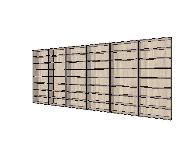 Six-Section Shelf Unit ST-14