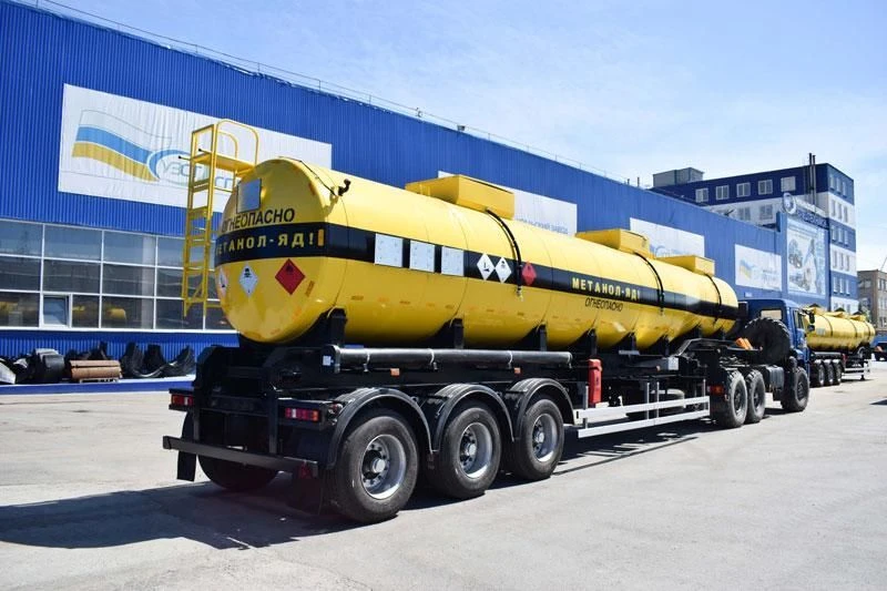 UZST Semi-Trailer Tank 9177 for Methanol Transport and Storage