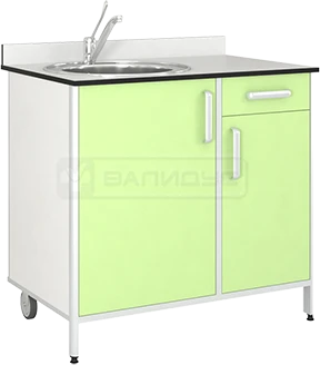 Medical Cabinet TM-1LK with Left Sink