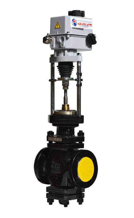 Electric Actuated Two-Seated Control Valve KR, DN 25-80, PN 16