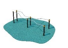 Adjustable Parallel Bars for Disabled and Individuals with Limited Mobility - ATM-120