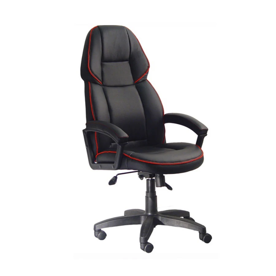Admiral-2 Upholstered Armchair with Wooden Frame and Metal Base