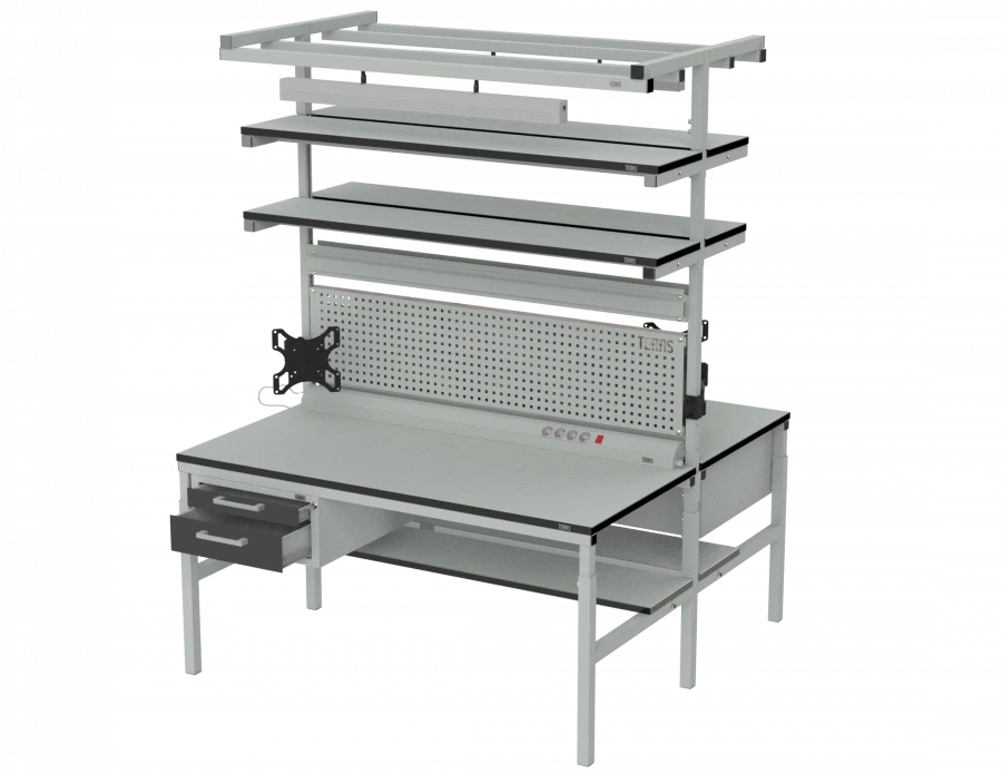 Dual Series Ergonomic Workstation with ESD Features