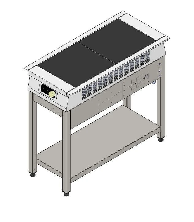 Induction Electric Cooktop PEI-2 Island by “Nova Energy”