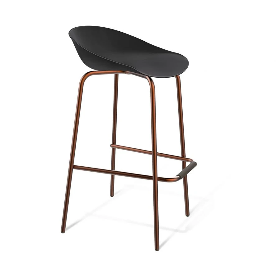 Durable Bar Stool with Polypropylene Seat - Sheffilton SHT-ST19/S29