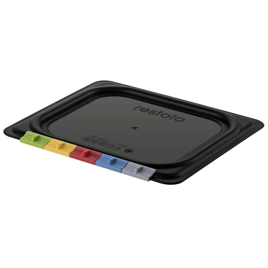 Black Lid for 1/6 Gastro Container Model 4221022