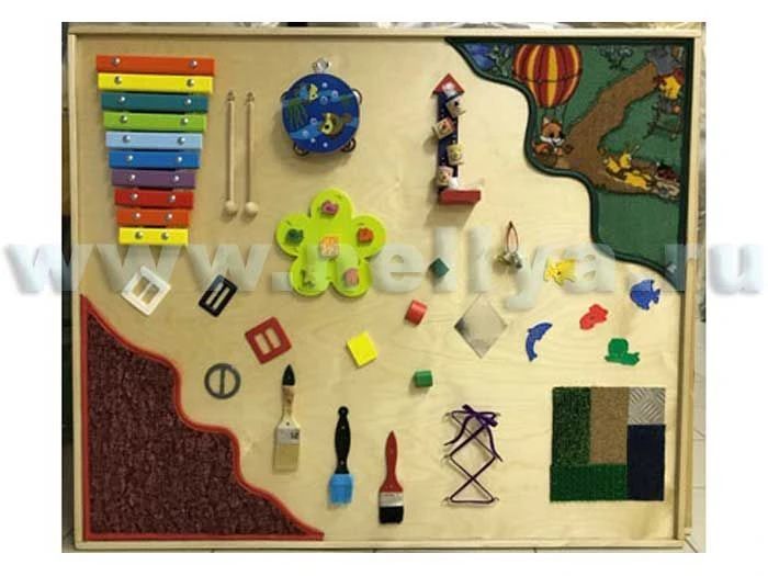 Acoustic Wall Tactile Panel "Nellia" - Customizable Design