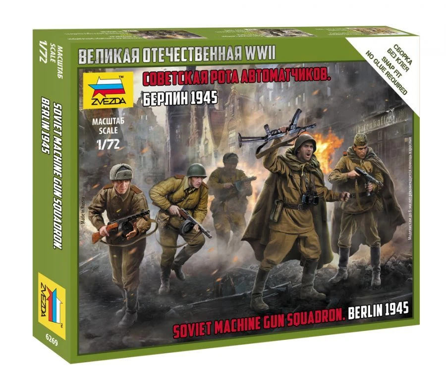 Soviet Automatic Riflemen Squad Model Kit