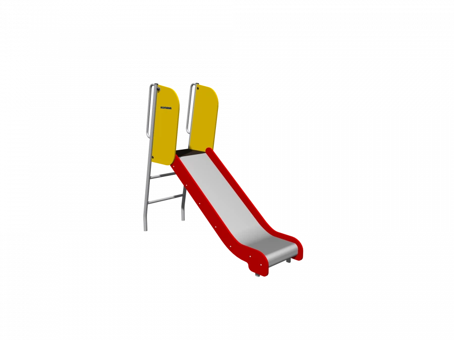 Metal Slide with Platform and Safety Rail, Romana 110.02.00