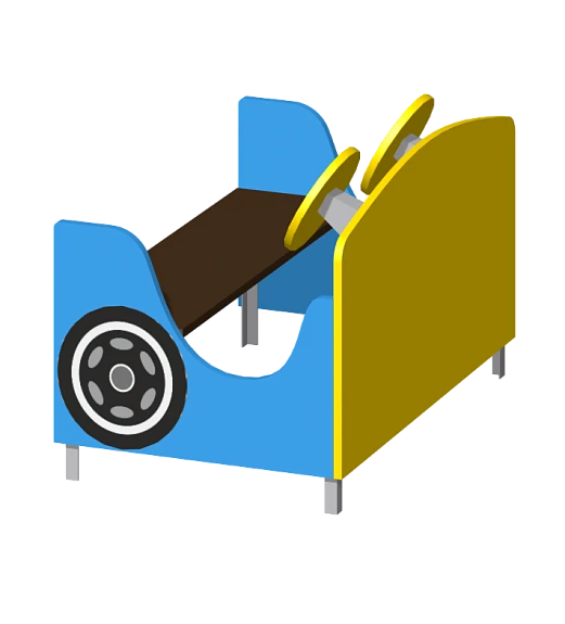 Romana Themed Play Train for Parks and Playgrounds 111.27.00-01