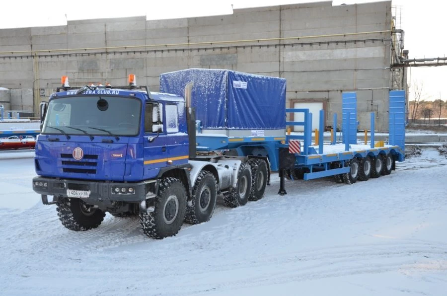 Politrans 94163-032 Semi-Trailer with Flatbed Platform