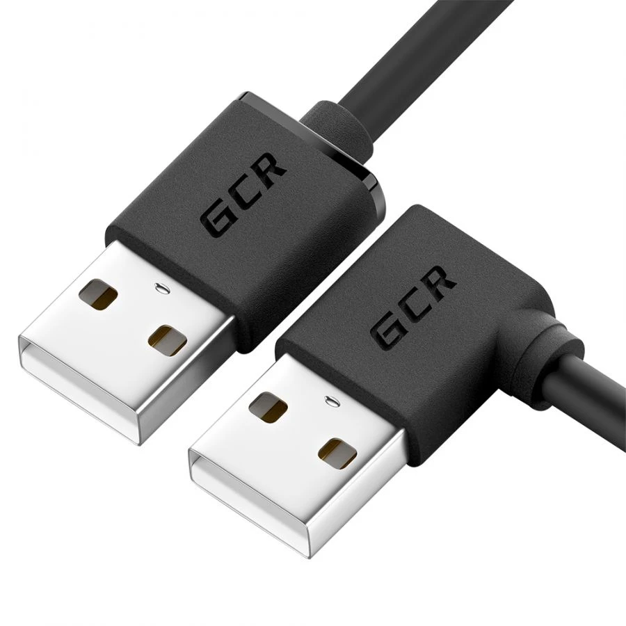 USB 2.0 Cable with Angled Connector Model GCR-AM1