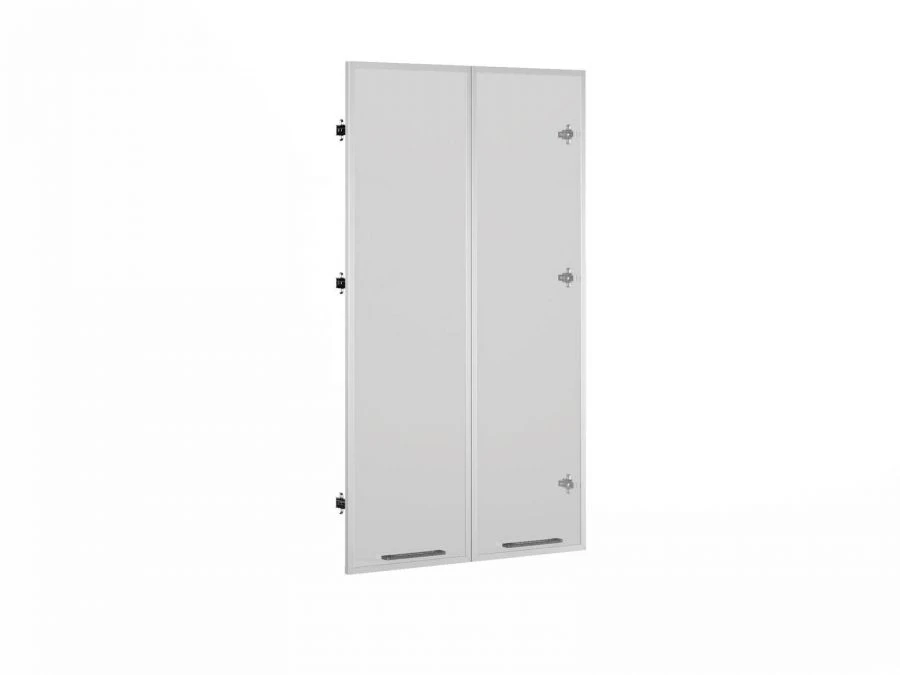 Glass Door Set in Aluminum Profile, Medium, Art. MP413