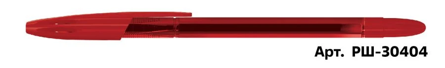Red Ballpoint Pen STAMM "555", 0.7mm, Tinted Body