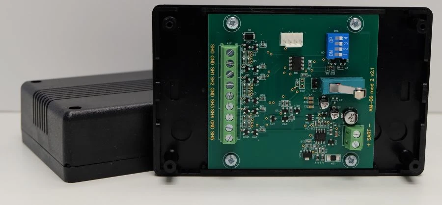 Addressable Expander for Access Control and Security Alarm System "Borey" AM-06 Version 2