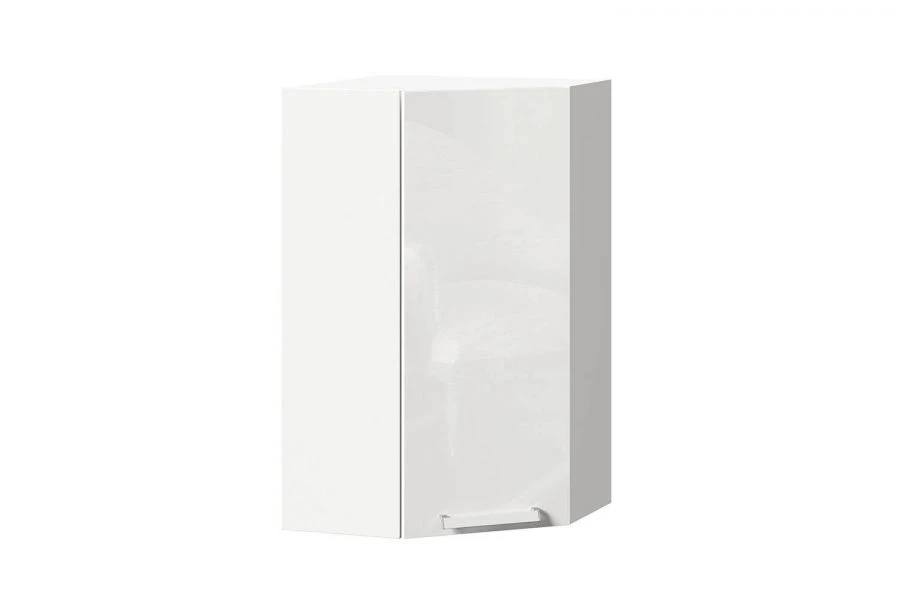 High Corner Facade Door in White Gloss - Gerda LD.272620.000