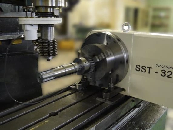 Automatic Rotary Dividing Table Atlas SST-320 with Synchronizer