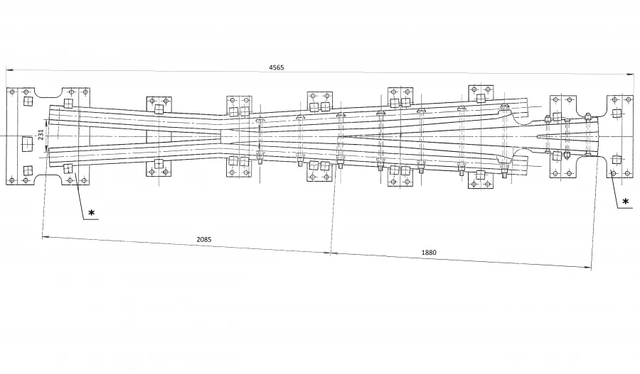 Sharp Type Crosspiece R50 Model 1/9 NM3.02.000