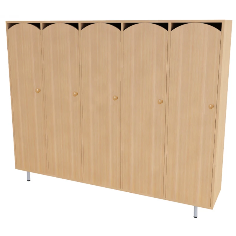 5-Section Storage Cabinet for Kindergarten, Model 40005