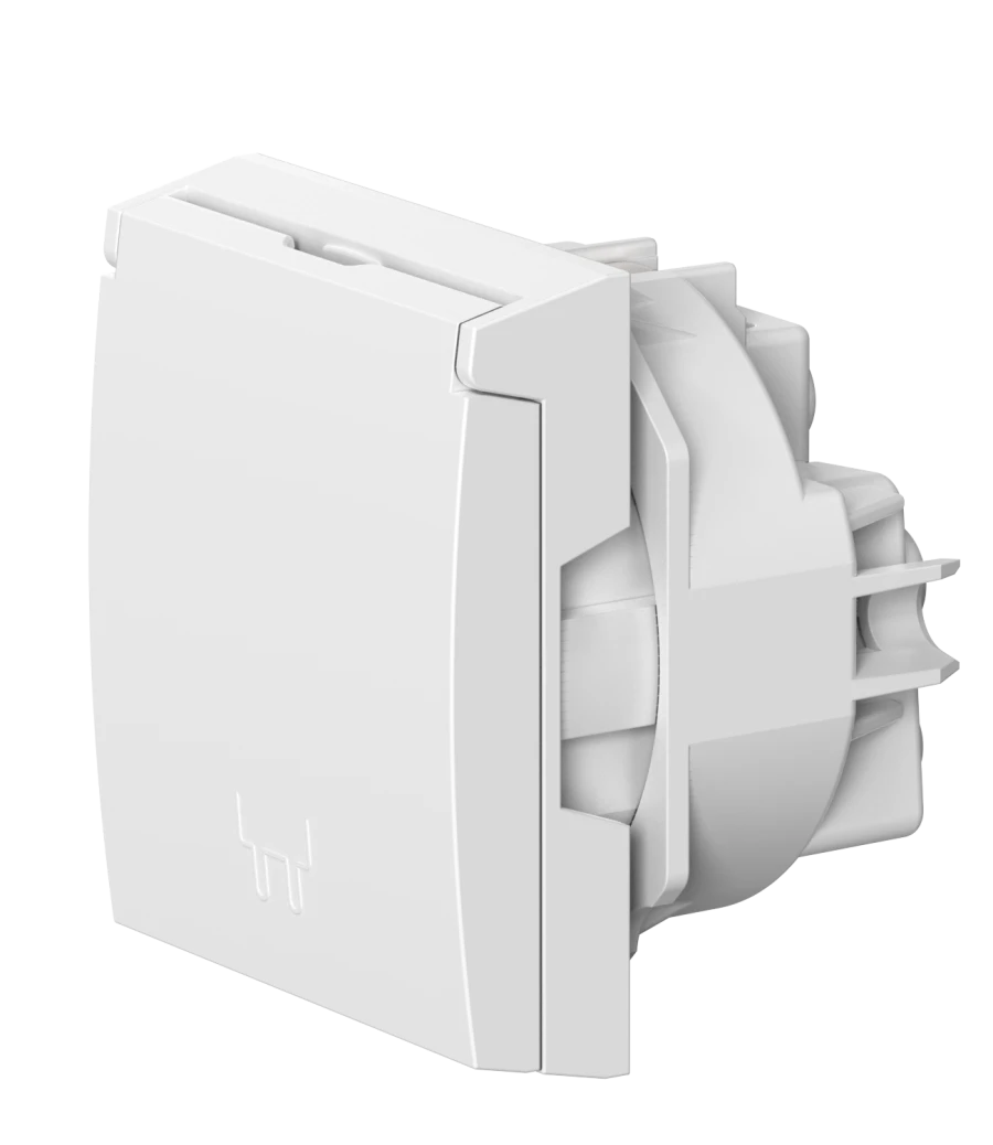 CADUCEUS ALING MODE Antibacterial Socket 16A, 250V, White, Art. A65