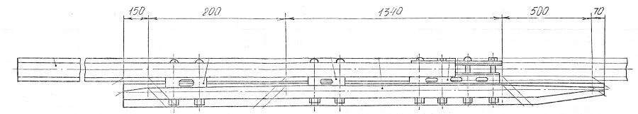Cross Rail with Counter Rail Type R50 Mark 1/9 (Project 2099.M7.000/01)