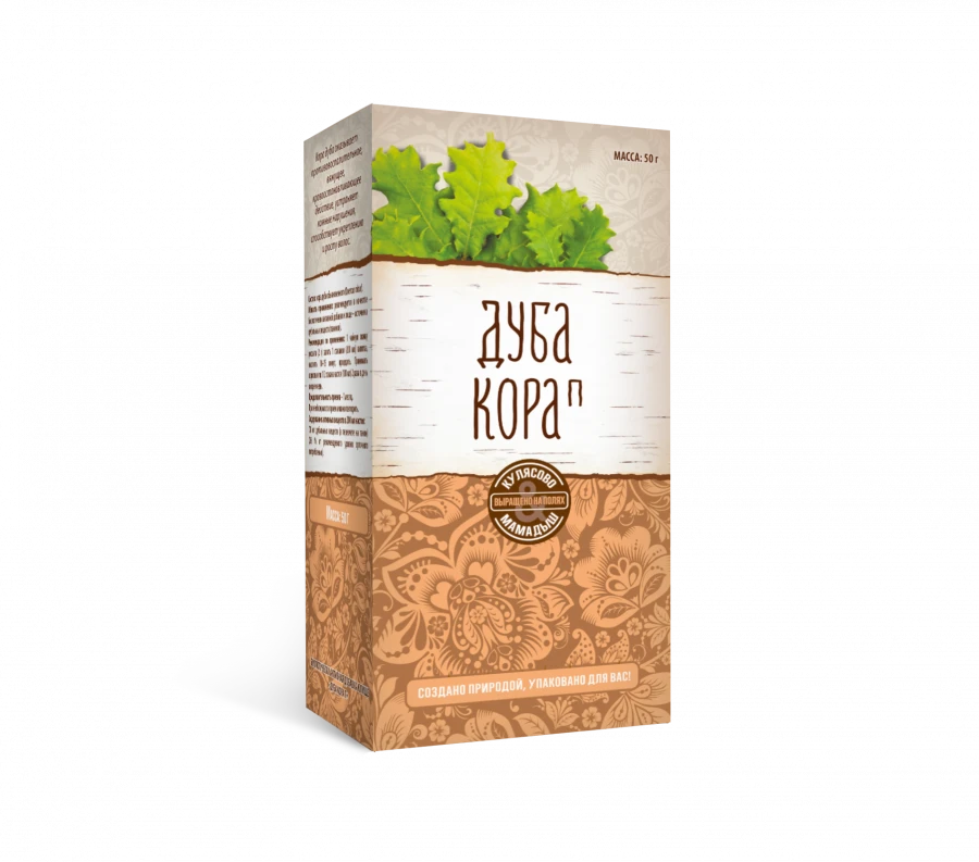 Natural Oak Bark Powder for Anti-Inflammatory and Hemostatic Use