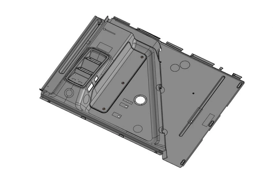 Ceiling Console Assembly 5299-403-5206030-04