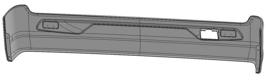 Rear Bumper Panel for GAZelle, Model A63R42-2804012-10