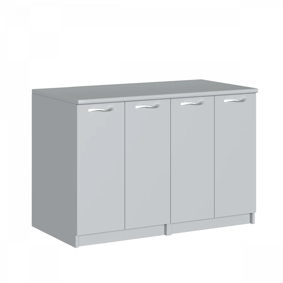 Laboratory Cabinet with 4 Swing Doors