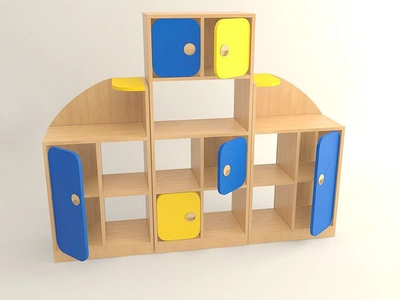 Practical Smart Wall for Kindergarten "Antoshka", Article 40070