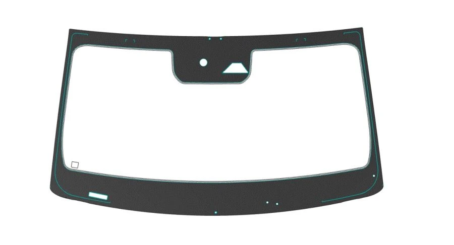 Complete Front Windshield Assembly 00726LFW00005