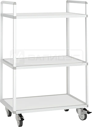 Mobile Table ST-3KN with 3 Shelves