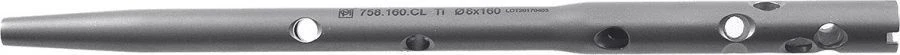 Intramedullary Pins for Humerus, Cannulated, Ø 8mm, 160mm Length, Left/Right, Art. 758.160.C