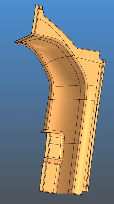 Upper Left Back Trim Panel 6241-03-5602024