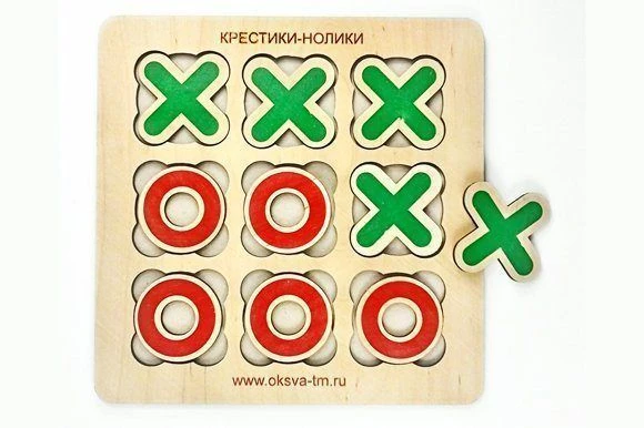 Tic-Tac-Toe Game Board - Classic Strategy Game