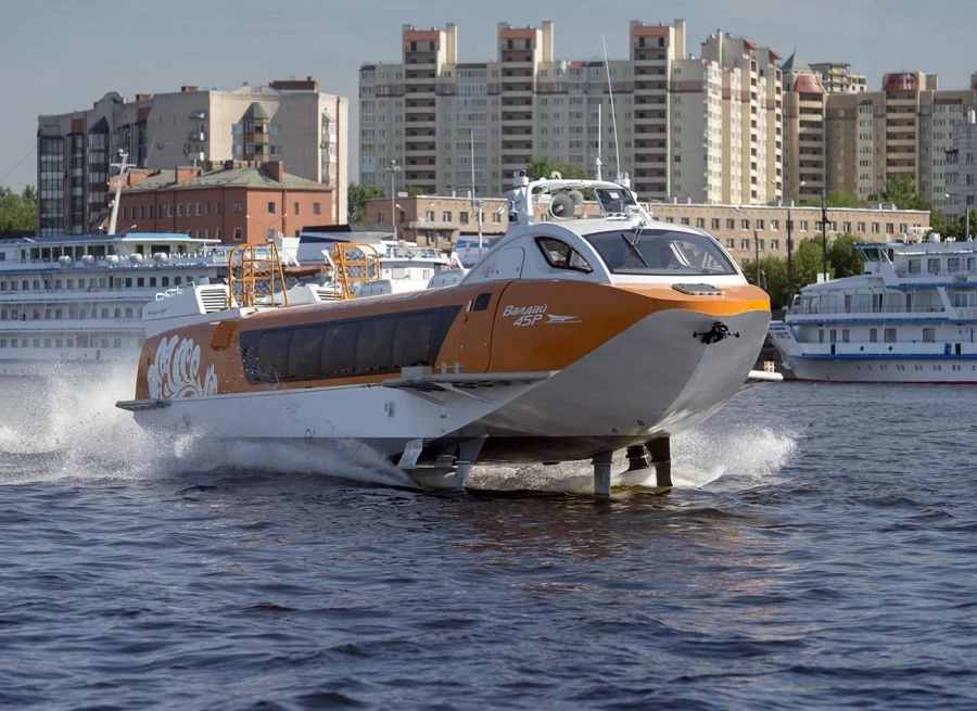 Passenger Hydrofoil Vessel Project 23180 "Valdai 45R" S-518