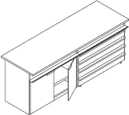 Laboratory Work Table ML-S