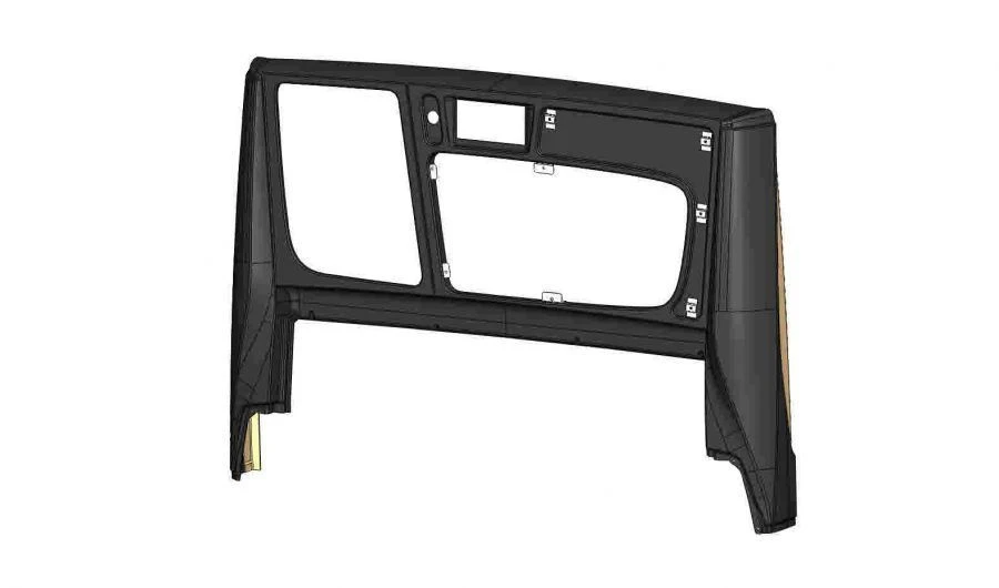 Composite Rear Mask for LPG Vehicles - Model 5299-405-5602500-57