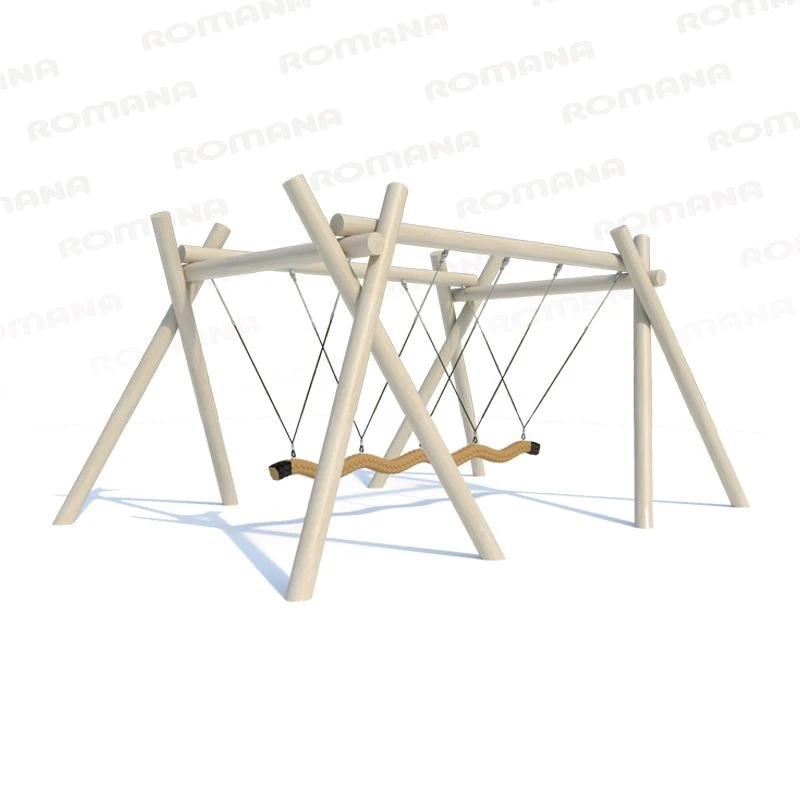 Outdoor Swing Set with Rope for Kids 118.03.00