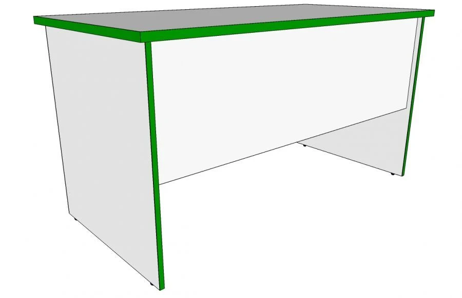 Wooden Desk for Office Use - Durable and Functional