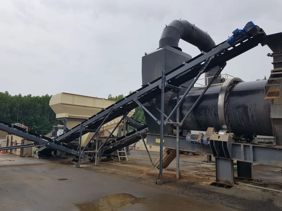 Belt Conveyor KL for Bulk Material Transport, Model STANVER