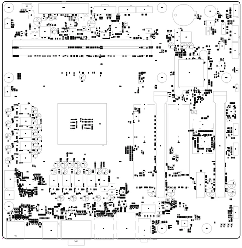 Rikor MSK MA03 Motherboard KDBA.469555.054
