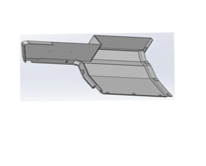Left Lower Rear Panel S.31Р-30.10.180 for Tram Cars