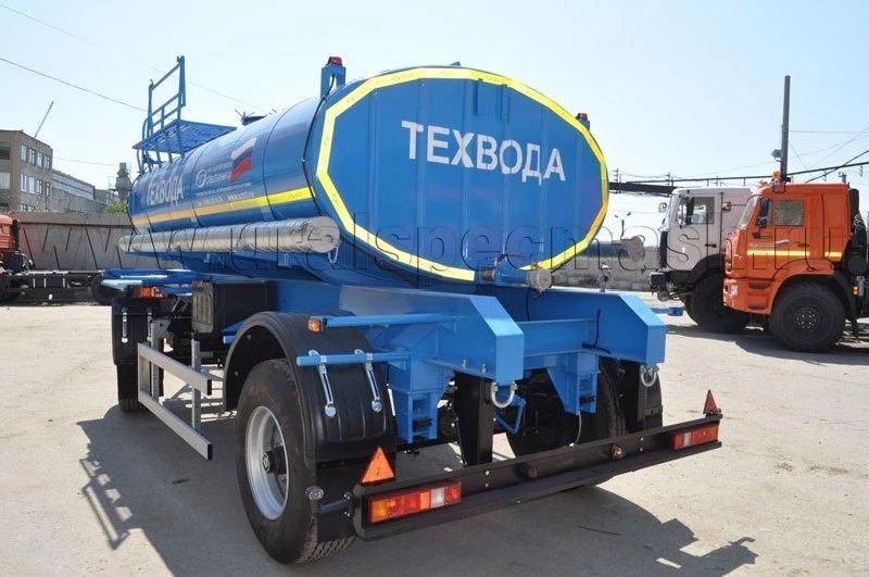 Mechanized Tank Trailer UZST 9276 with EBS and BPW Axle