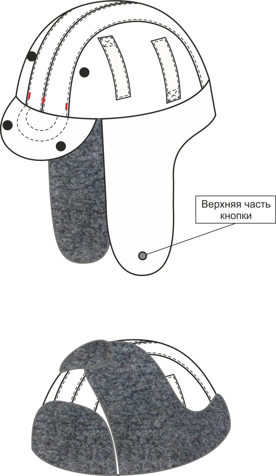 Anti-Static Mixed Fabric Hats for Security Personnel (Model SH-01)