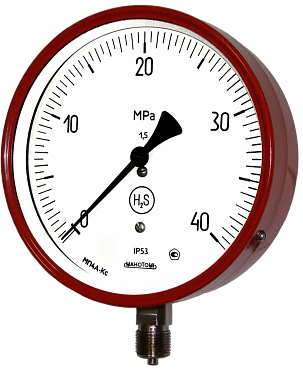 Corrosion-Resistant Pressure Gauge MP4A-Ks