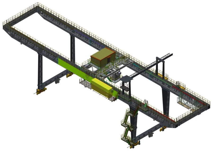 Special Gantry Crane 15 Ton Capacity