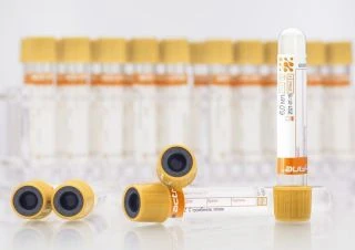 Acti-Fine Vacuum Blood Collection Tubes with Coagulation Activator, 1.0 ml, 13x75 mm
